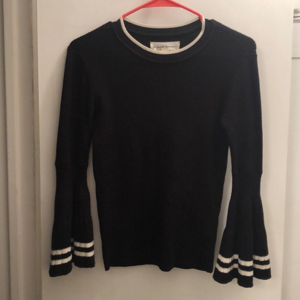 Bell sleeve sweater